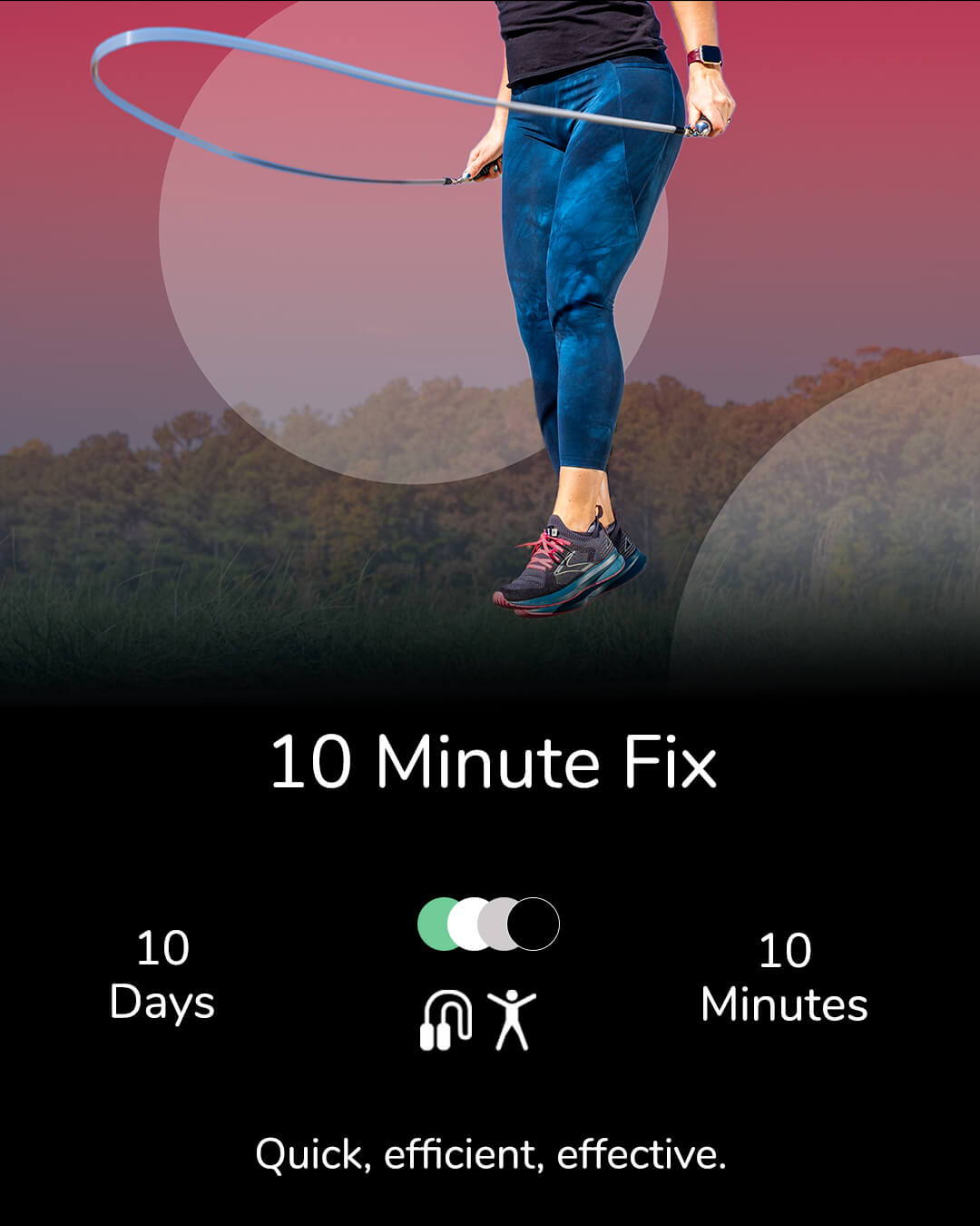 10 Minute Fix Program screen