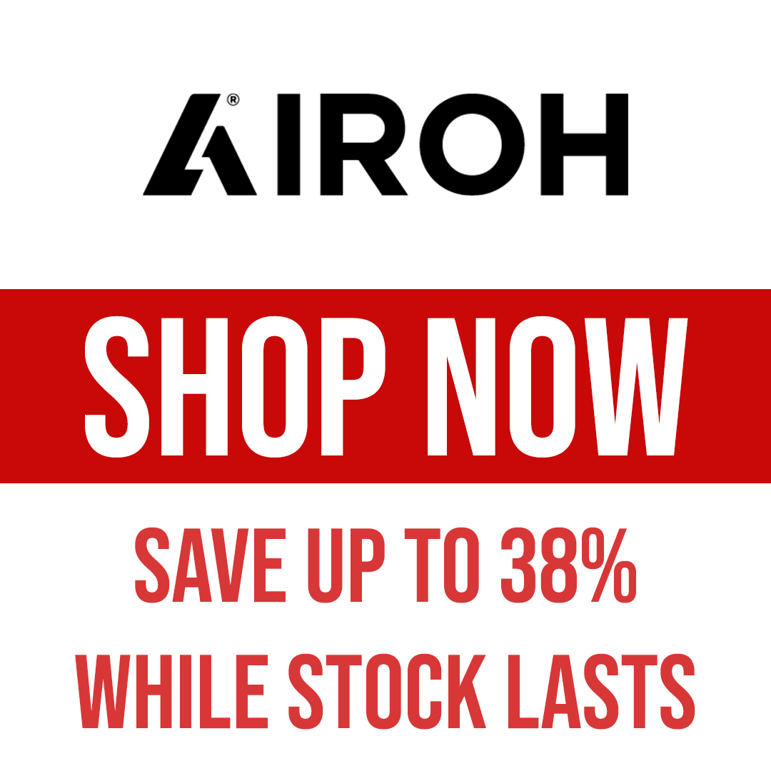 Save up to 38% on Airoh Helmets