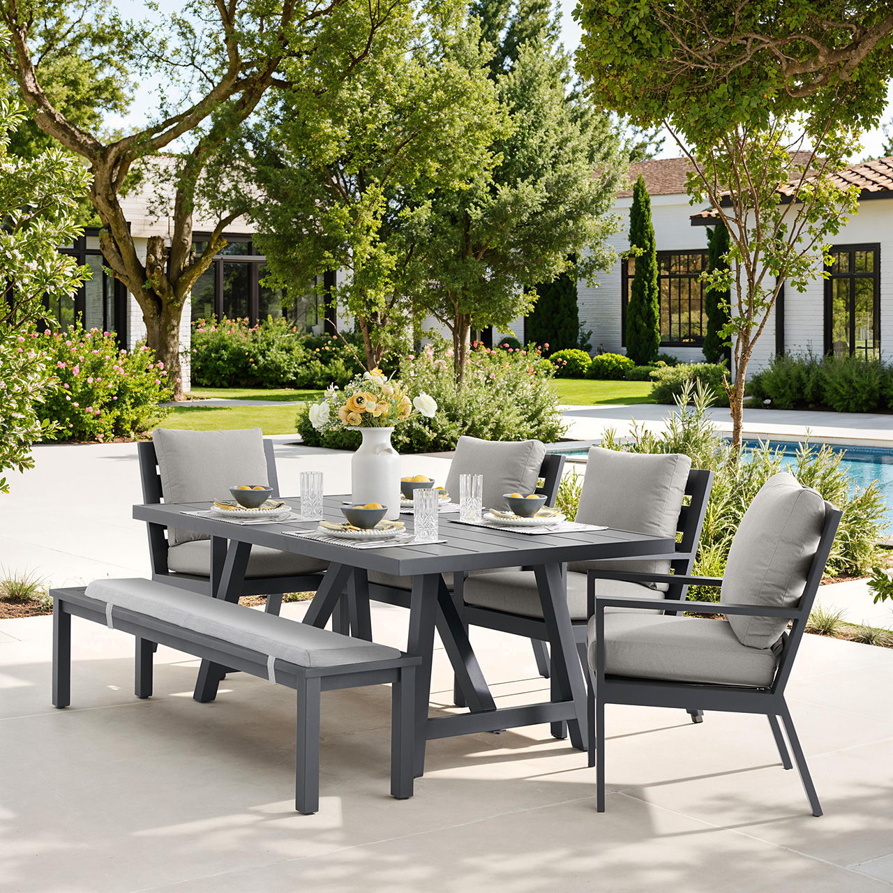 Montecito 6pc. Outdoor Dining Set