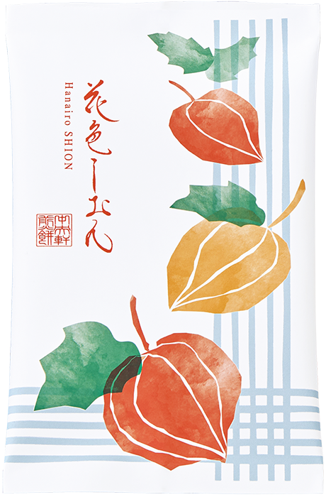花色しおん 夏 巾着袋 6袋入 – 中央軒煎餅