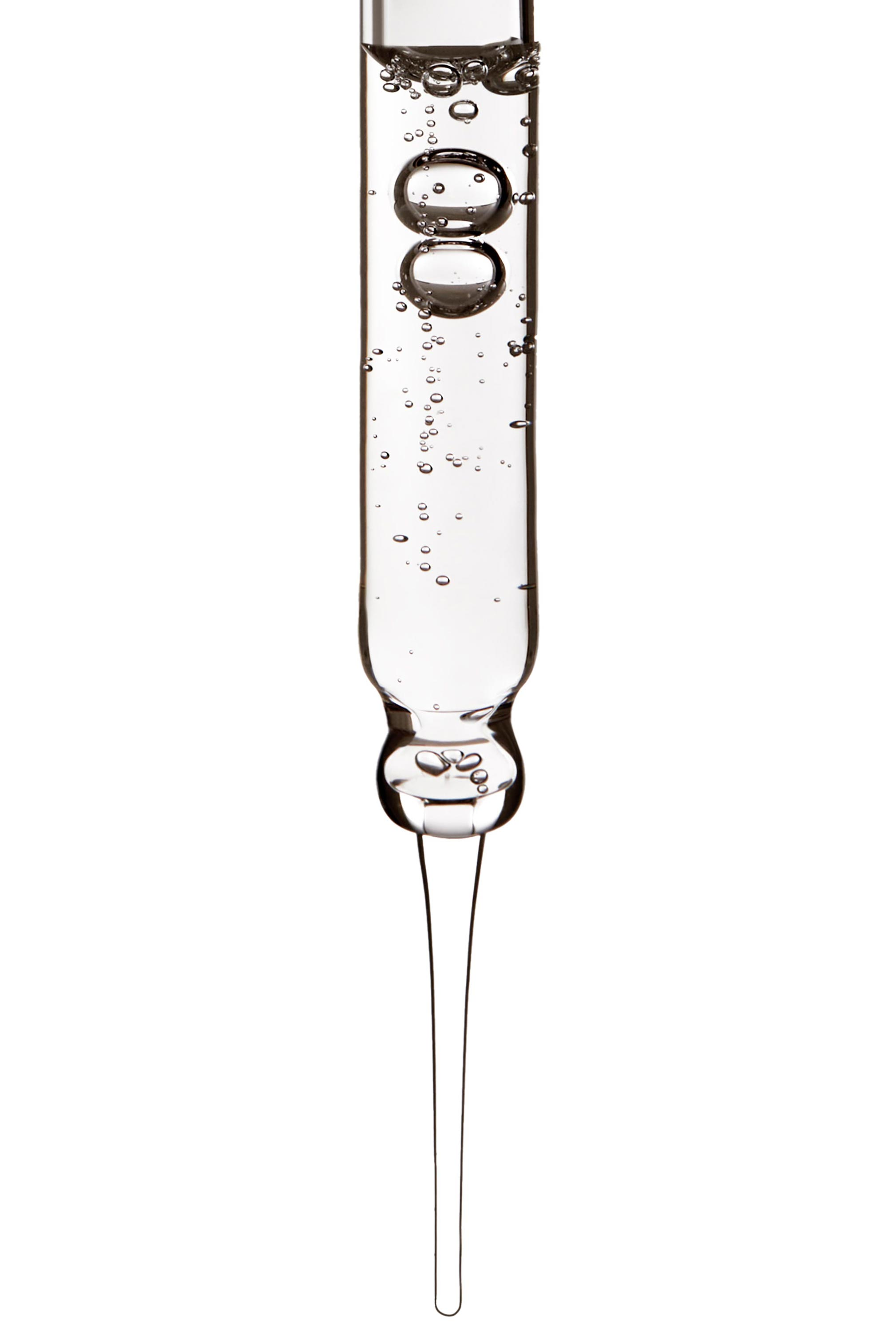 pipette with droplet
