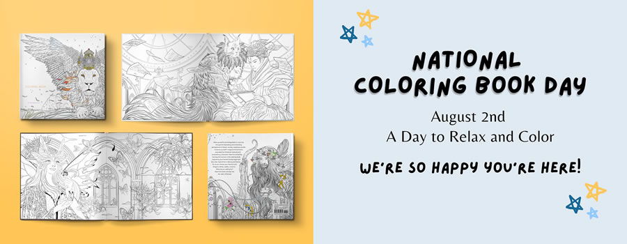 National Coloring Book Day