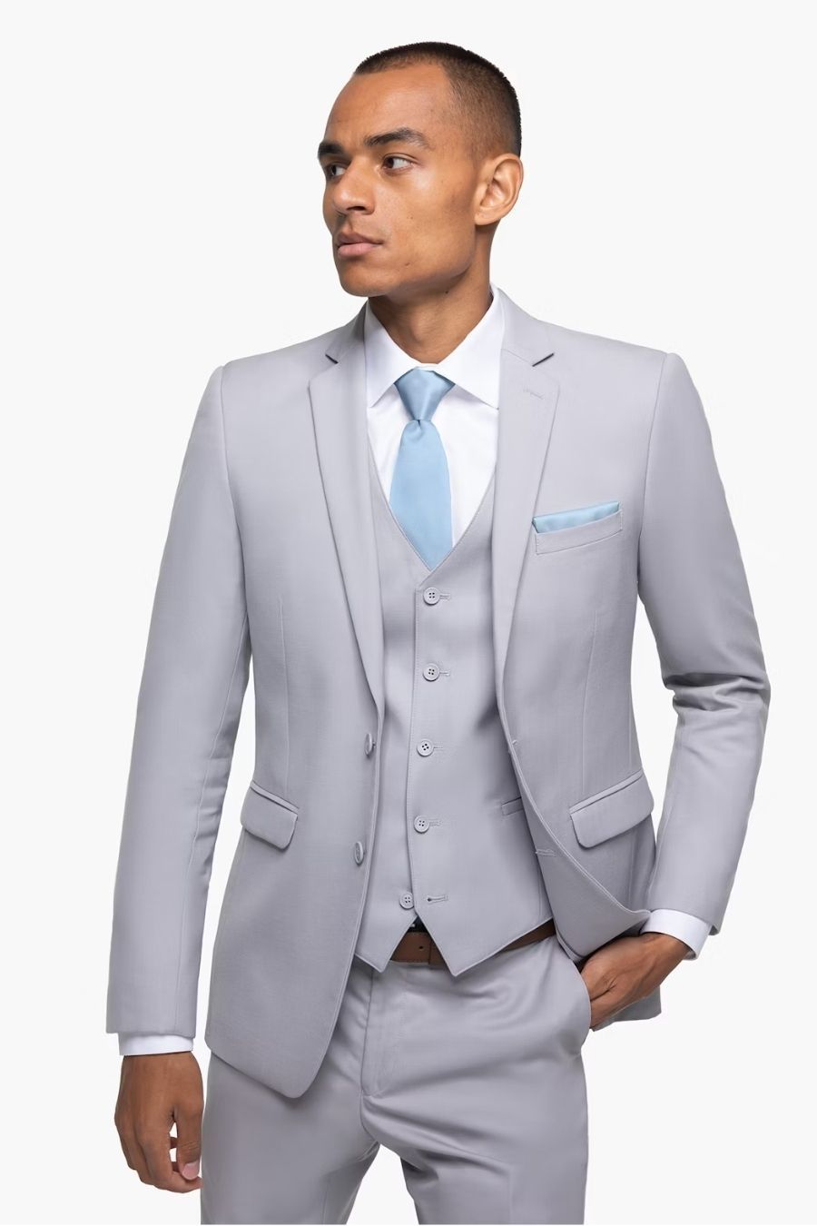 Cement Gray Suit