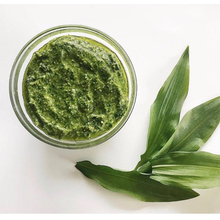 wild garlic nettle pesto