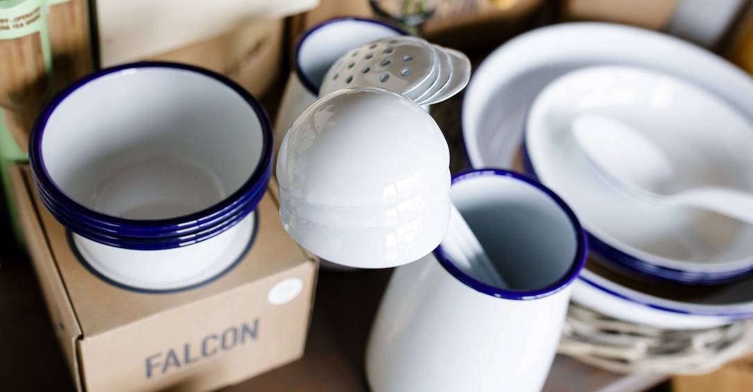 Where is falcon enamelware made