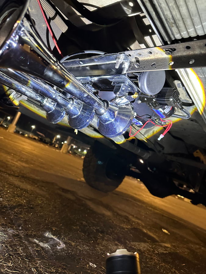 Justin's 2025 RAM 1500 Train Horn Install
