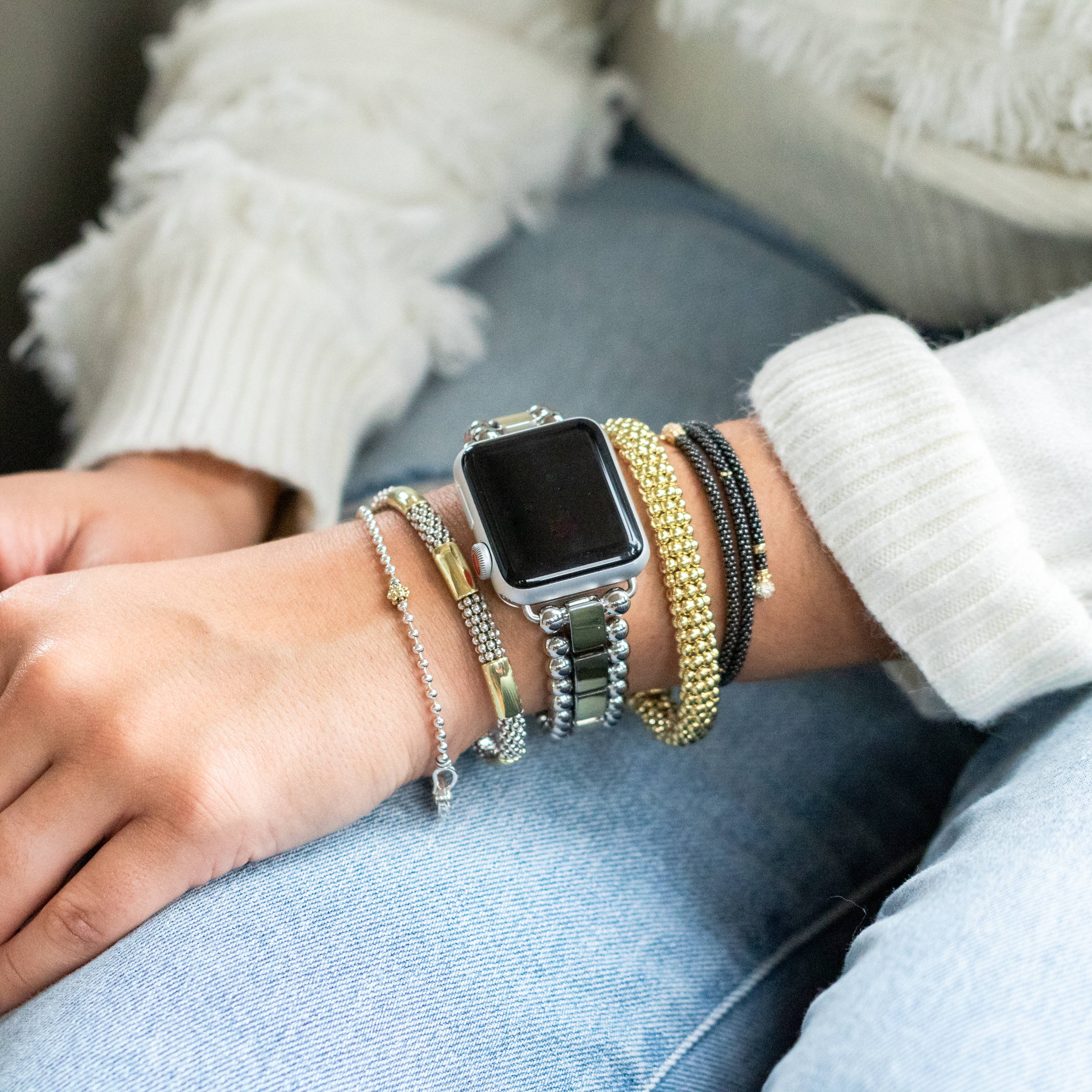 Lagos Bracelets and Apple Watch