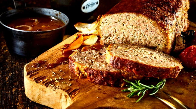 Hackbraten deutsches Rezept