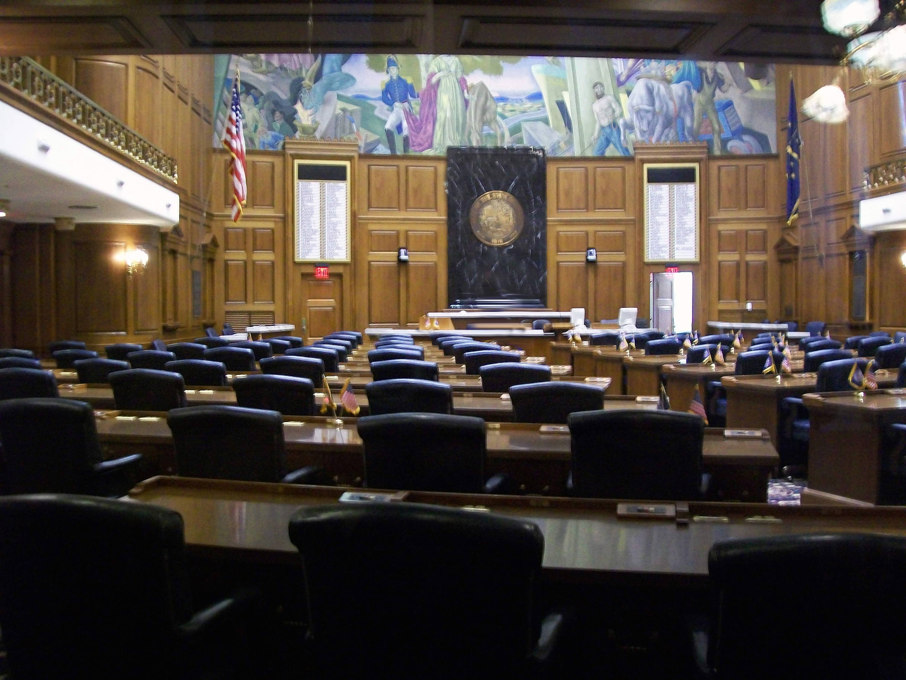 Indiana House of Representatives Chambers