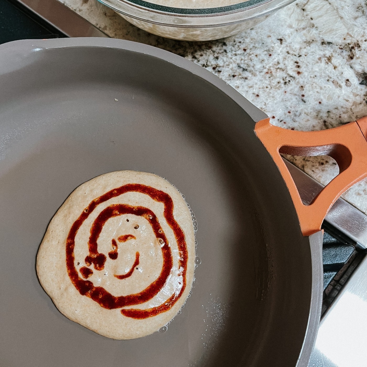 Cinnabun Protein Pancakes