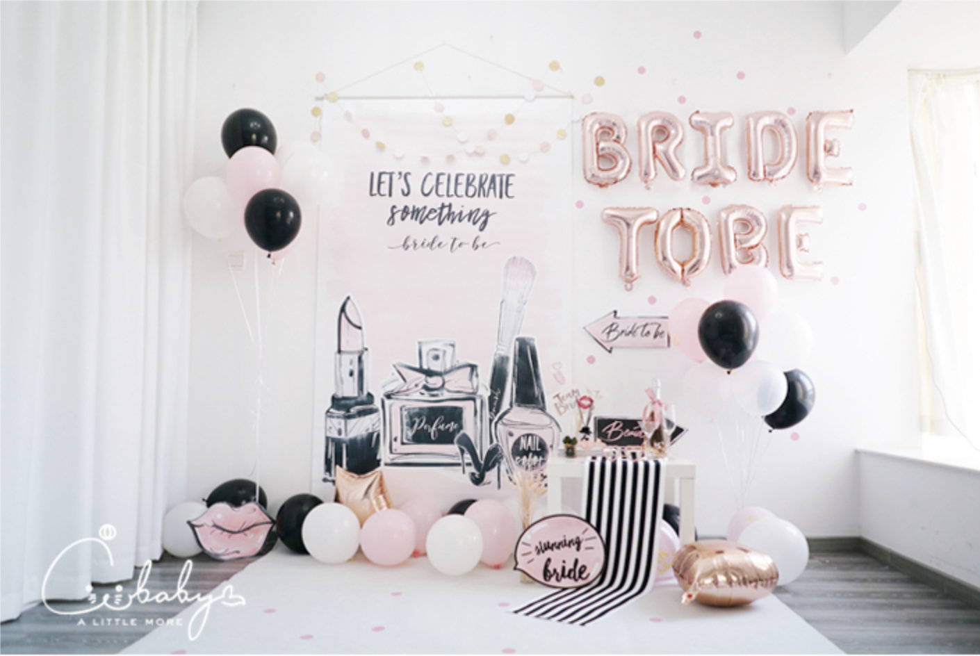 Bridal Shower Balloons Decorations