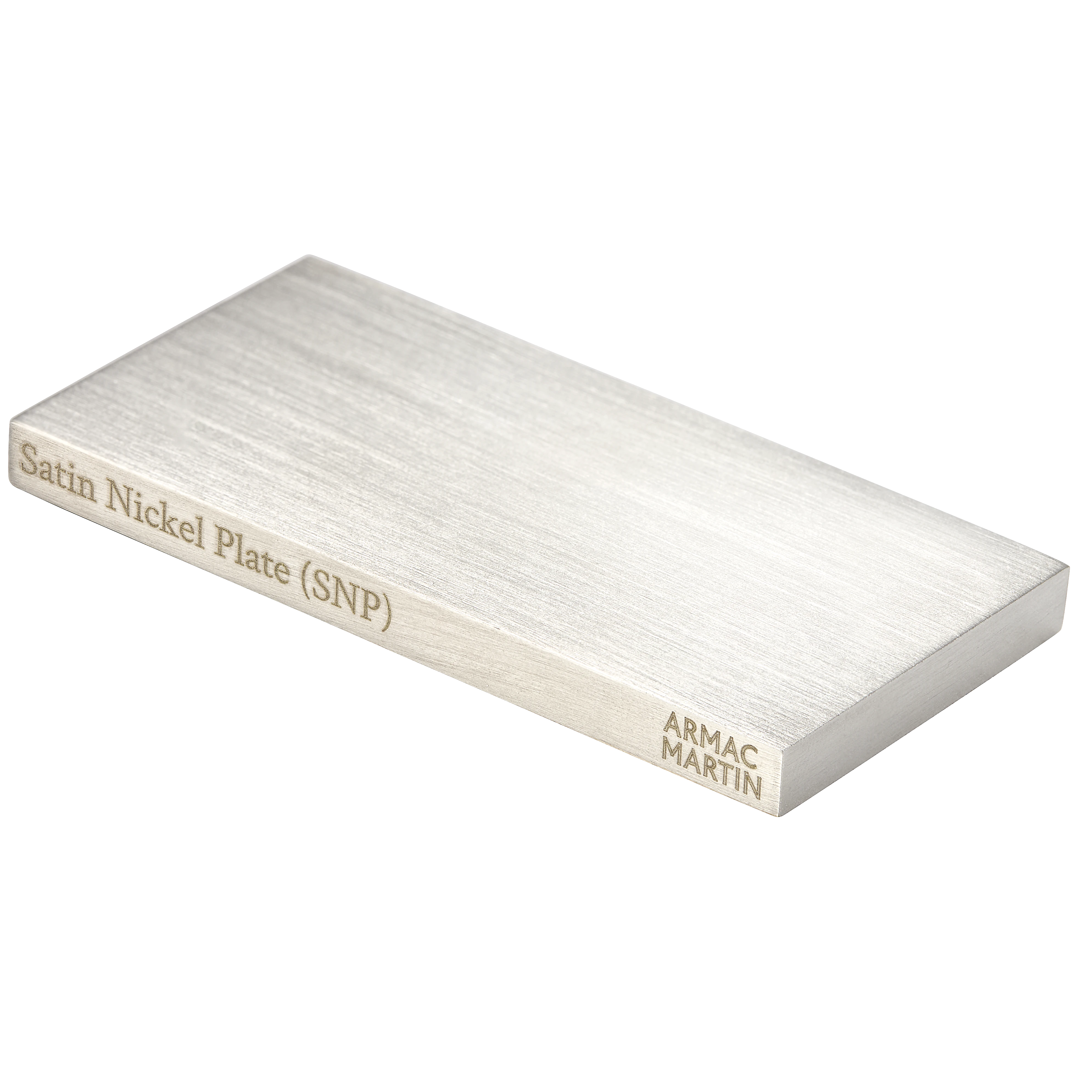 Satin Nickel Plate Finish Chip