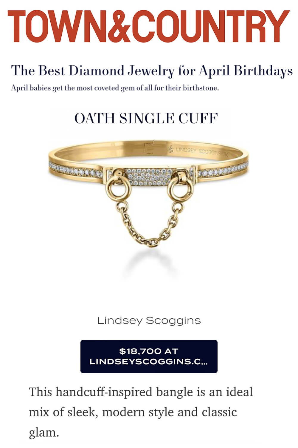 Lindsey Scoggins Studio x Town & Country