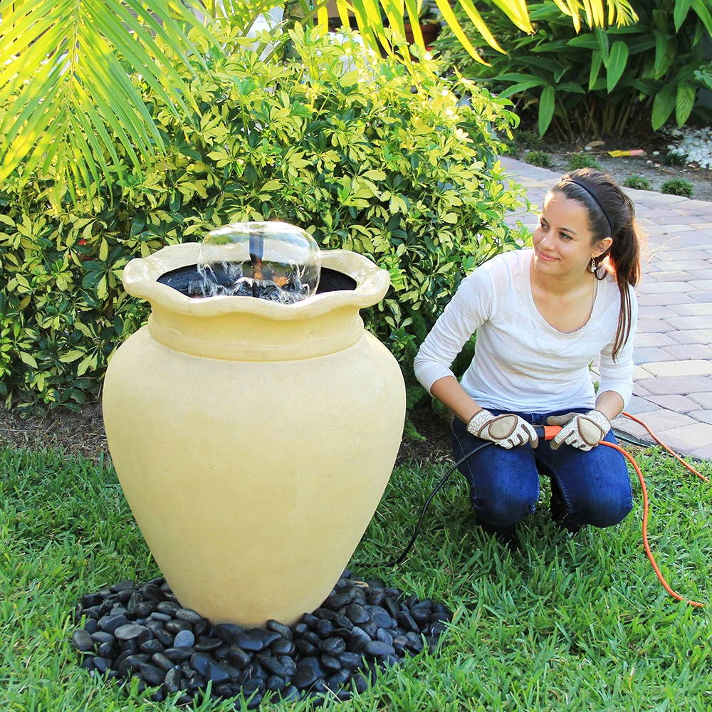 how to create a classic urn fountain