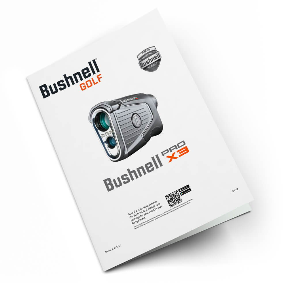 Bushnell Pro X3 Laser Golf Rangefinder Bushnell Pro X3 Laser Golf Rangefinder