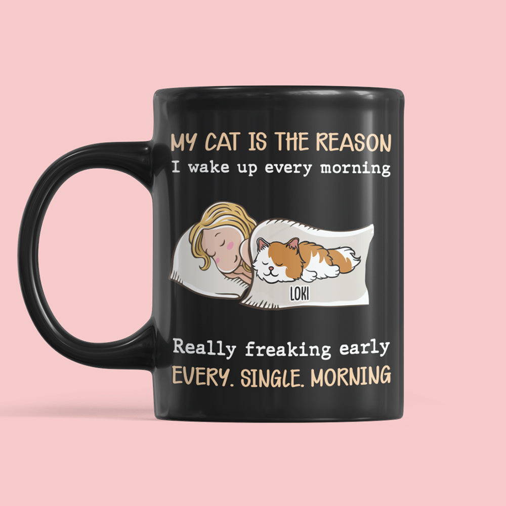 personalized cat mug