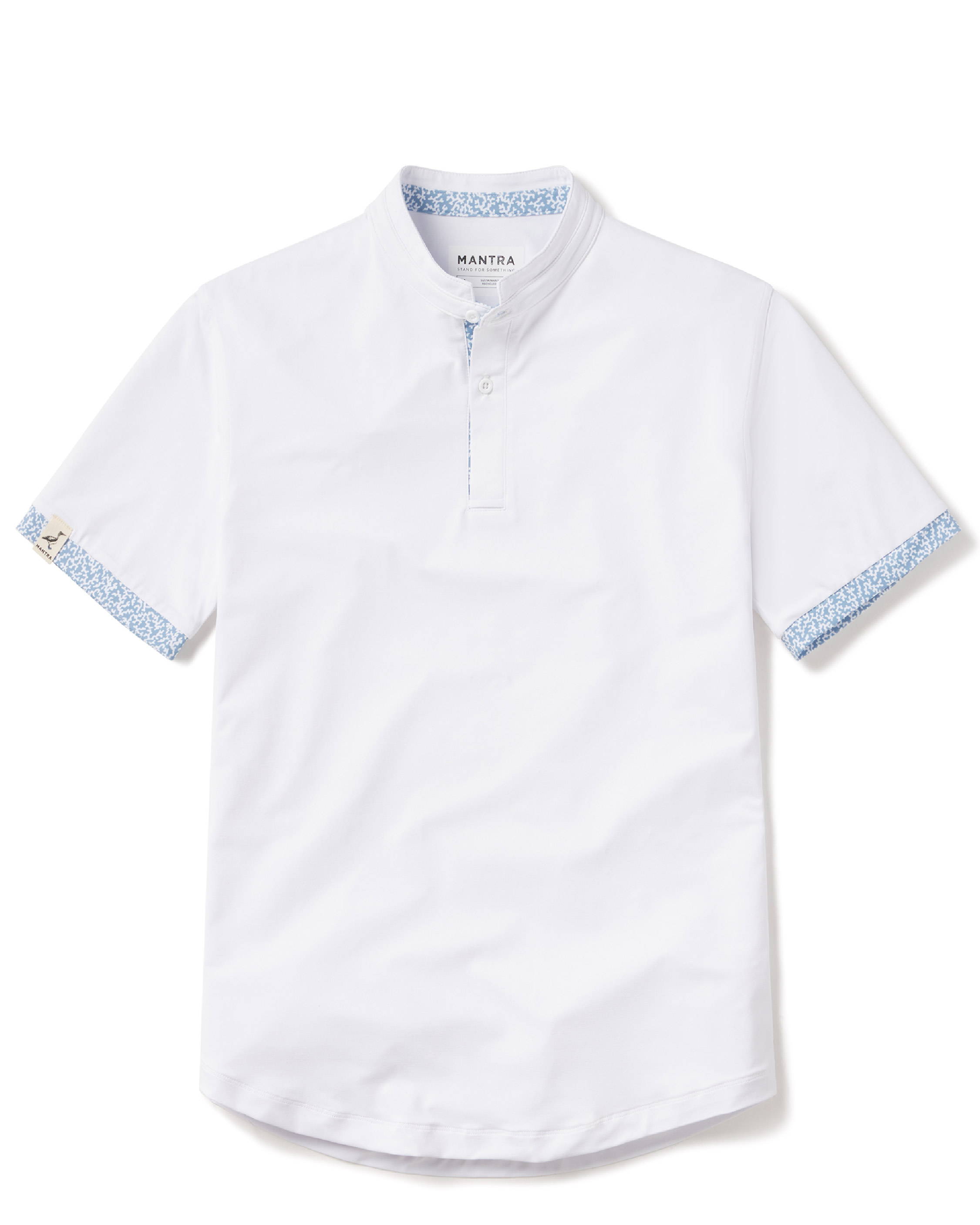 MANTRA CORAL CONTRAST Polo - sustainable mens performance polo made from recycled materials