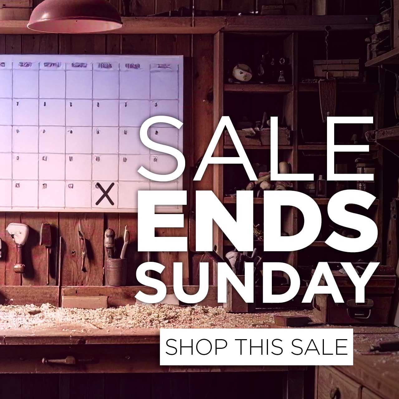 Sale ends Sunday. Shop this sale.