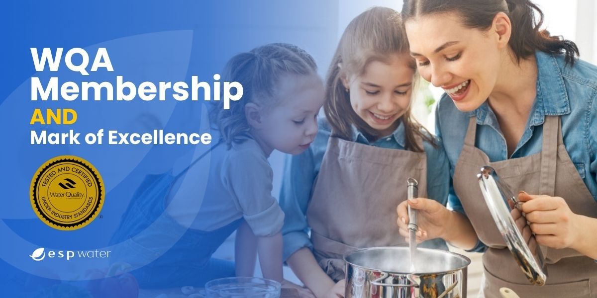 WQA Membership and Mark of Excellence with a cooking scene.
