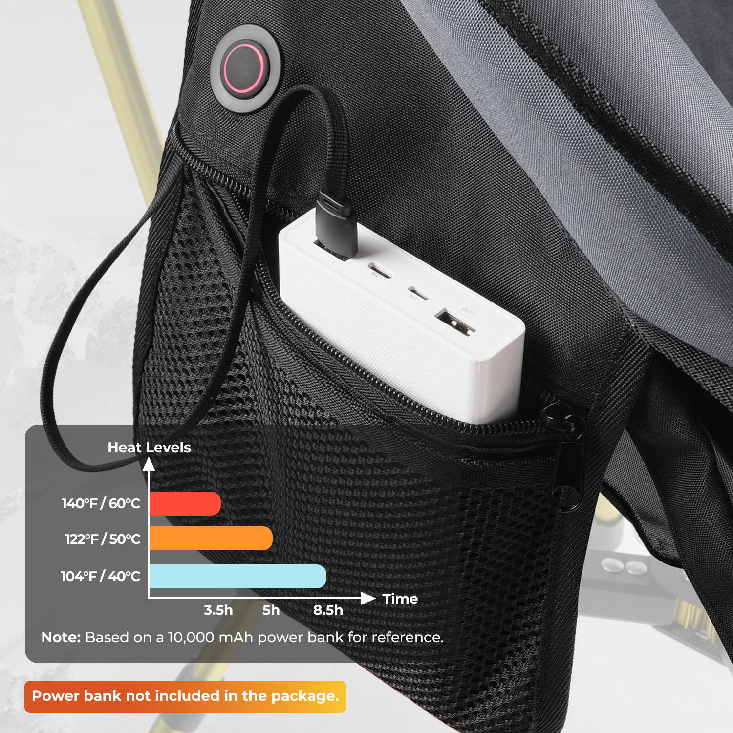 GrandPeak™ HeatMax Seat Cloth