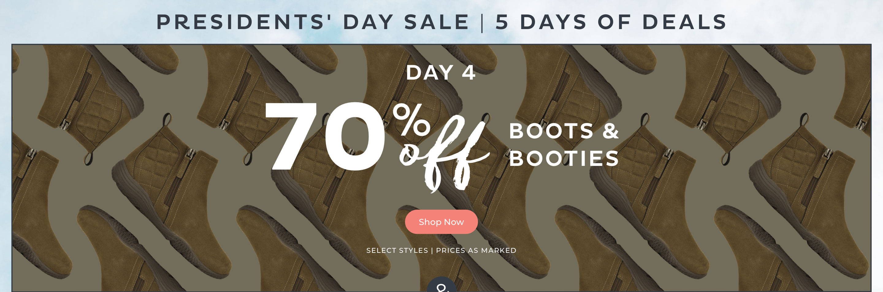 70% Off Boots & Booties