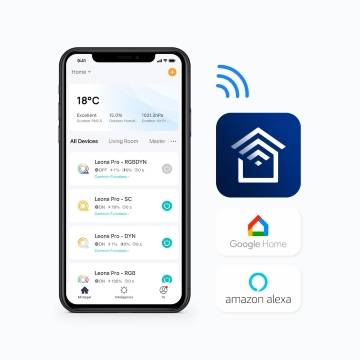 Leona Smart Home Controller compatible with google home and amazon alexa