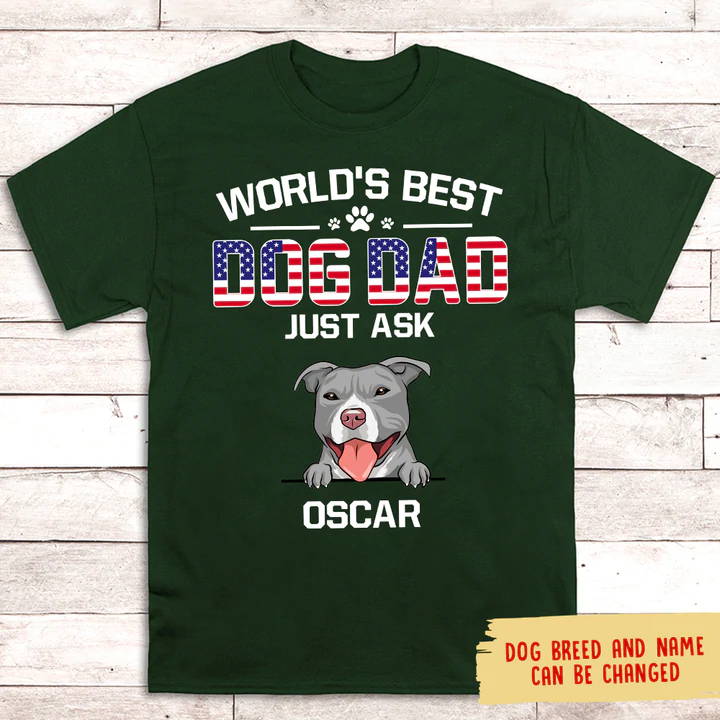 DOG OFFICIAL SLEEPSHIRT - PERSONALIZED CUSTOM UNISEX T-SHIRT