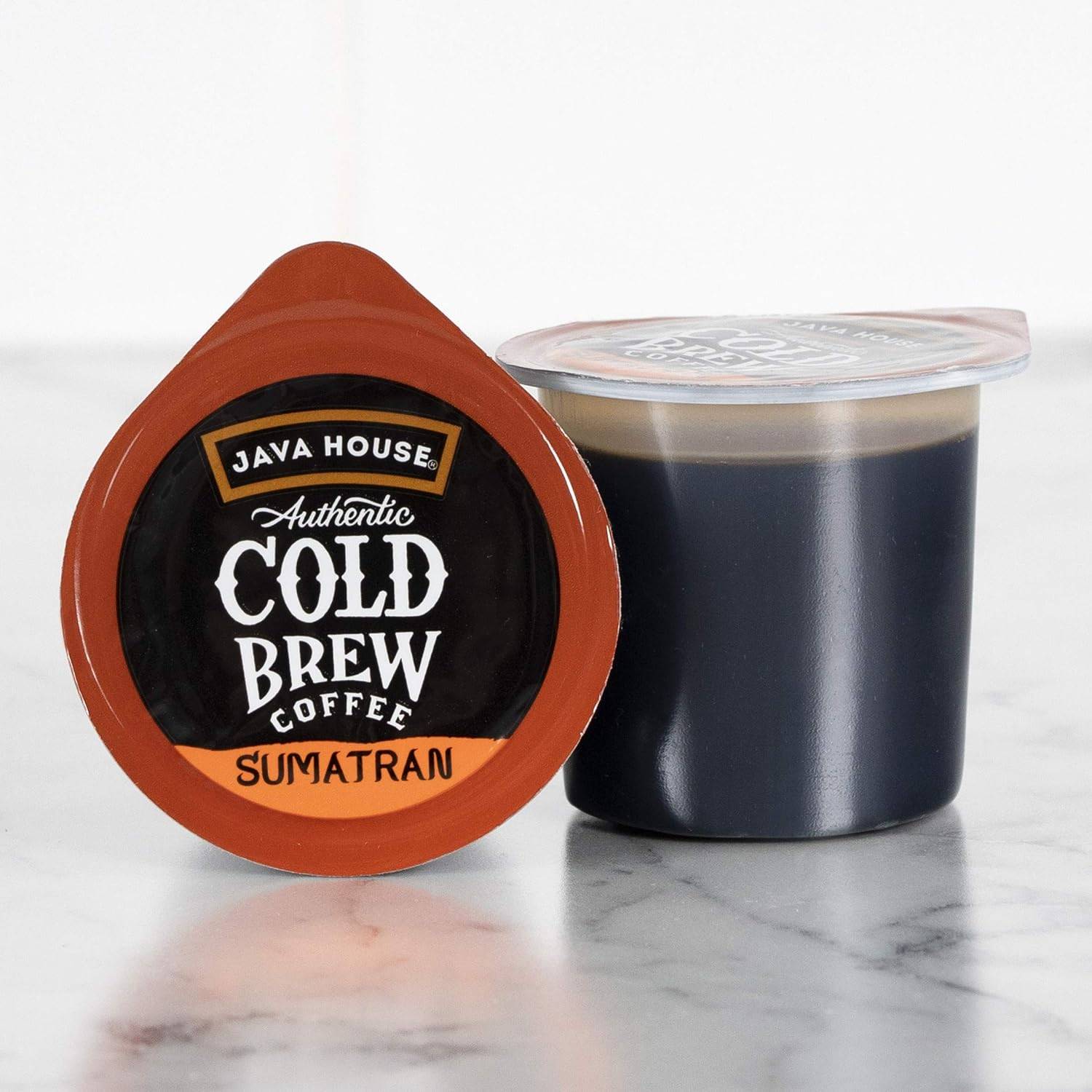 Java House Cold Brew Coffee Sumatran Concentrate Single Serve Liquid Pods