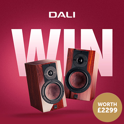 DALI speakers with text 