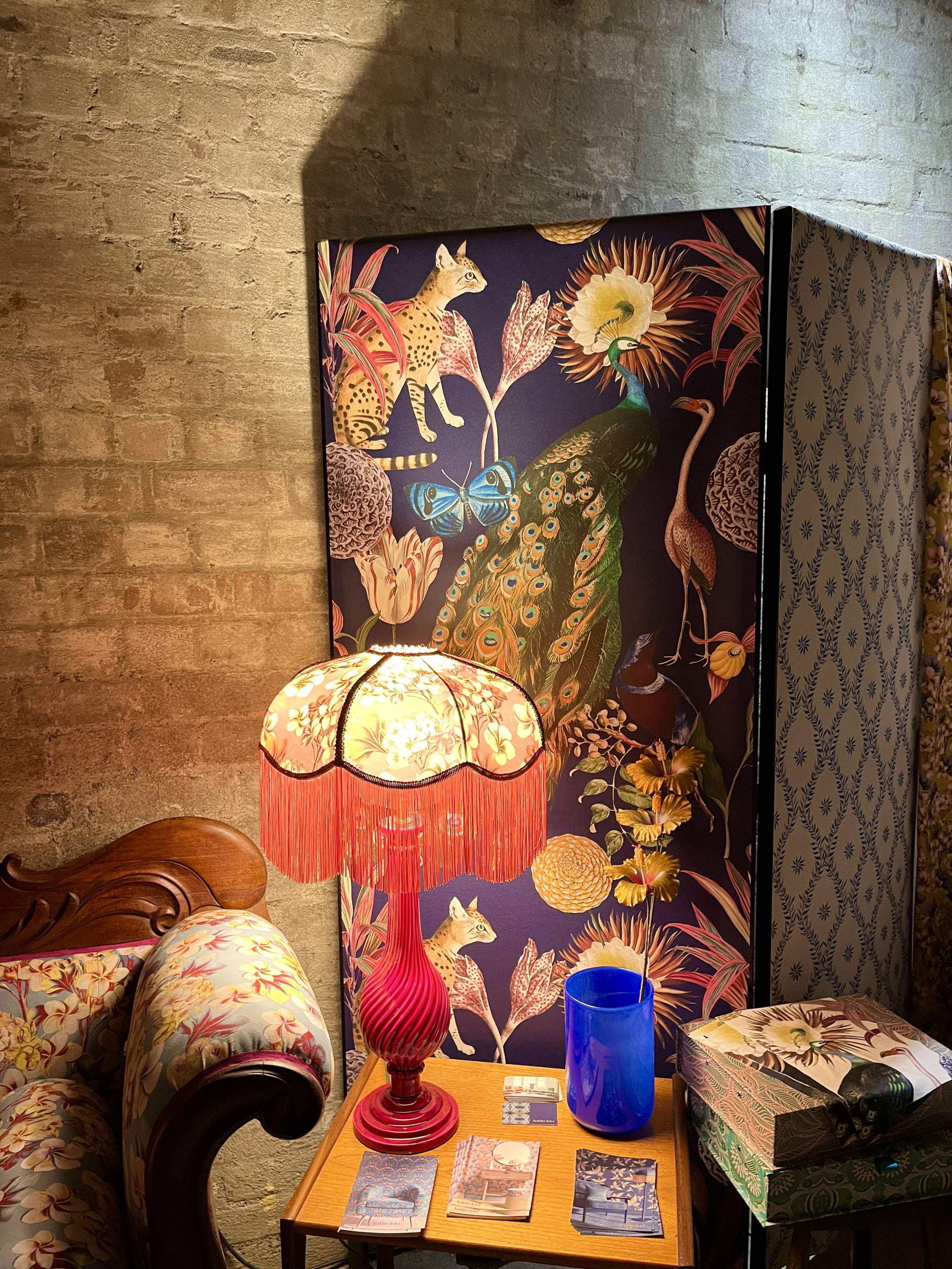 Tatie-lou-clerkenwell-design-week-showroom-new-collections-fringed-lampshades