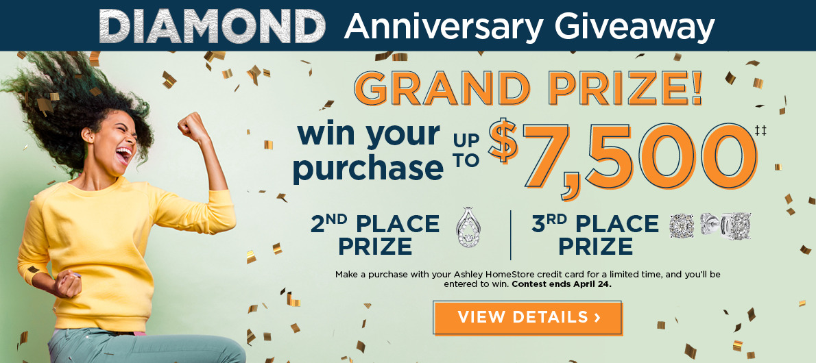Win Your Purchase! Up to $7,500 plus 2nd and 3rd place prizes!