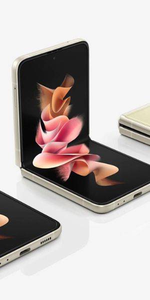 Samsung Galaxy Flip3 5G in verschiedenen Farben