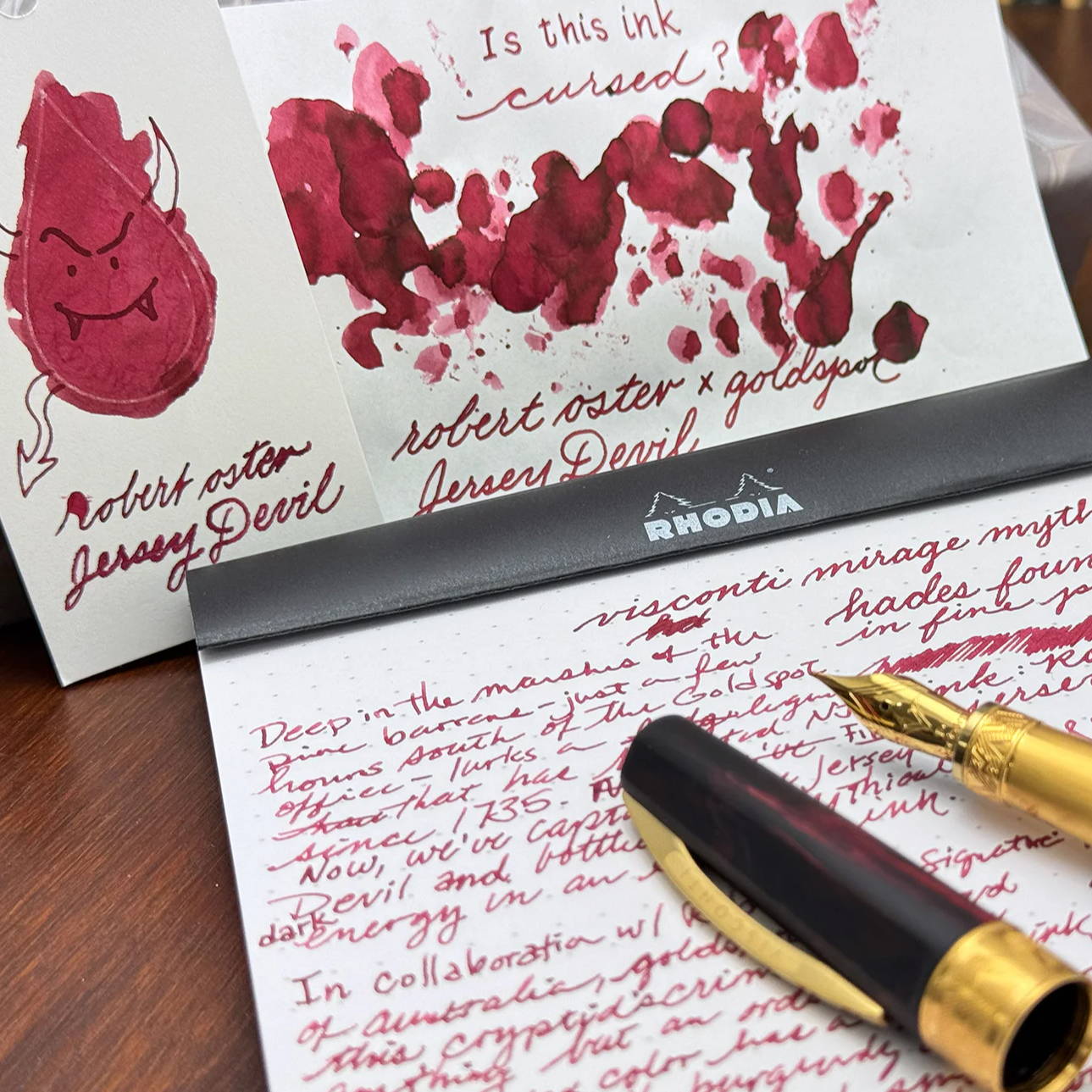 Robert Oster Jersey Devil Fountain Pen Ink