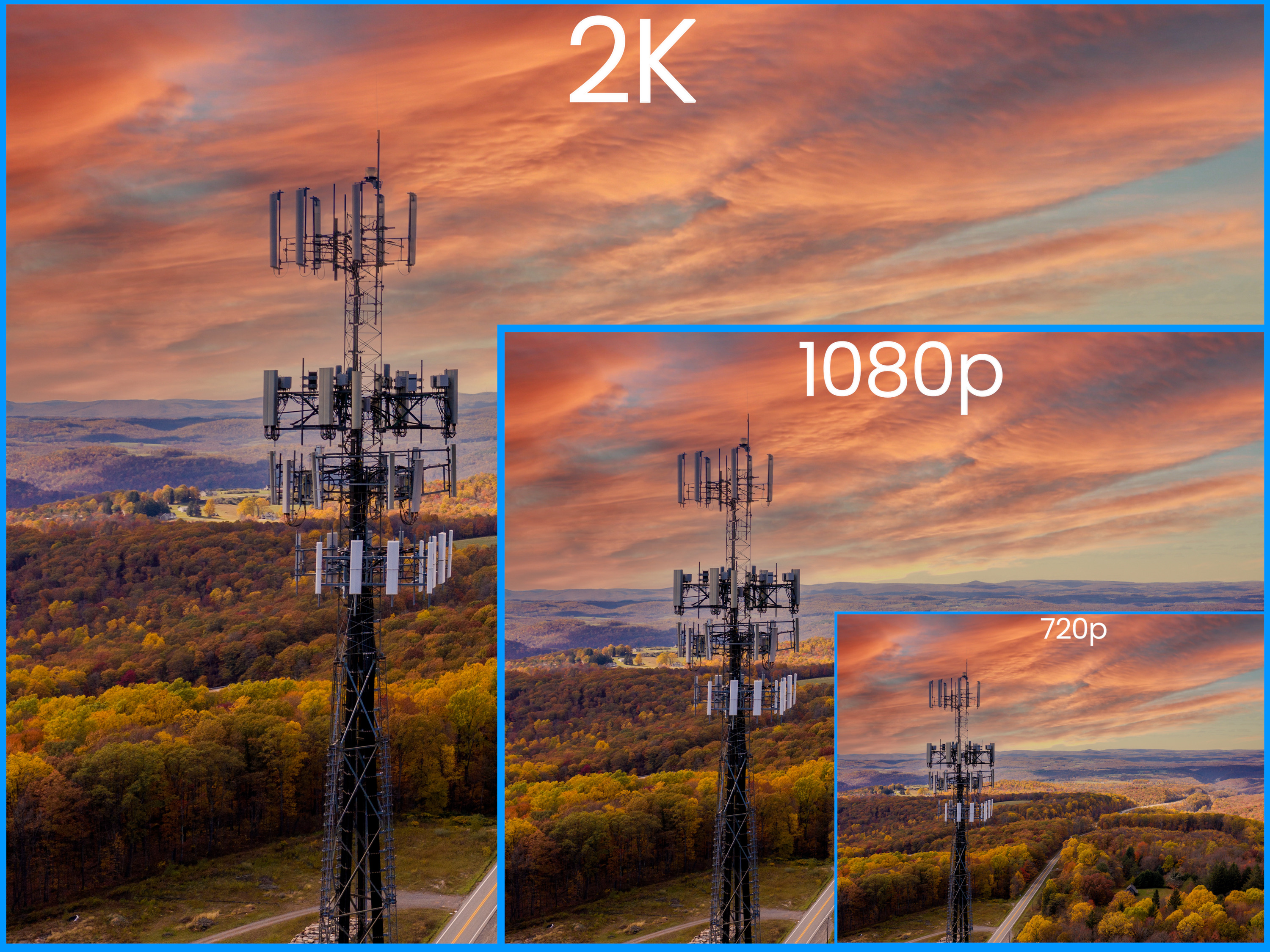 2K resolution vs 1080p resolution