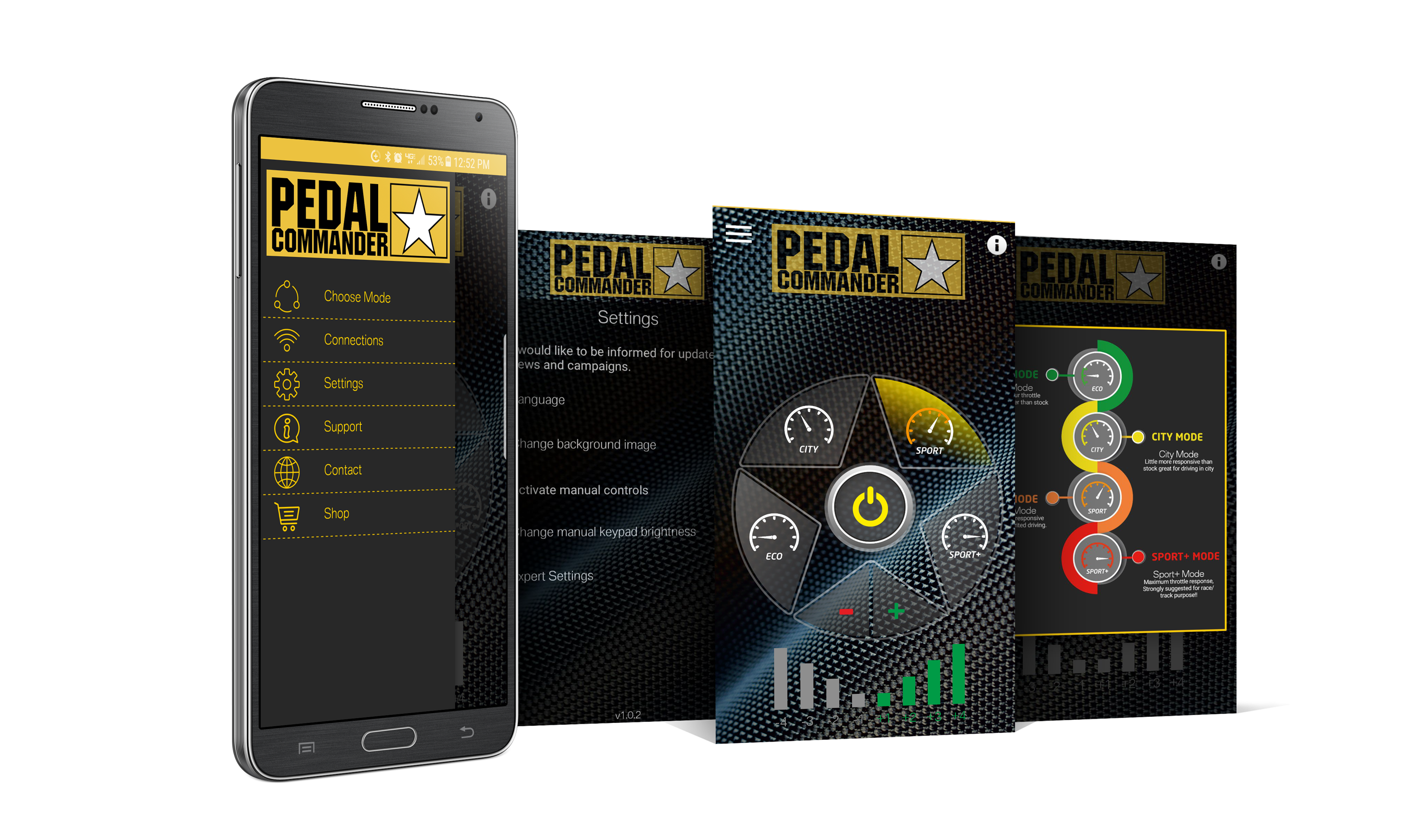 Pedal Commander App For Ios And Android Bluetooth