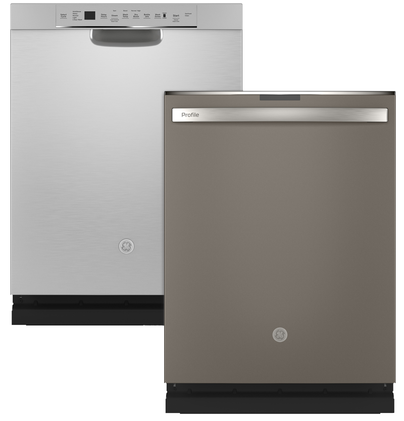 GE and GE Profile Smart Dishwashers with Optional Wifi