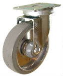 Casters - Rubber on Aluminum Wheel Casters