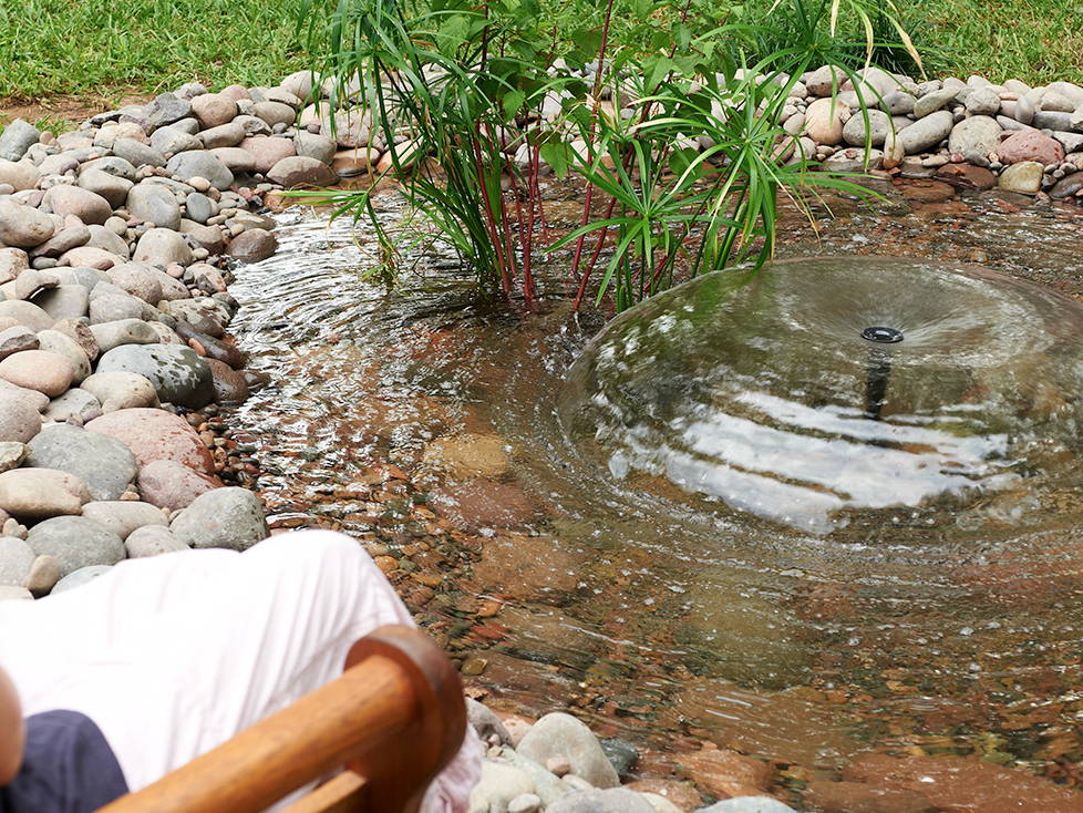 learn how to build a custom water feature
