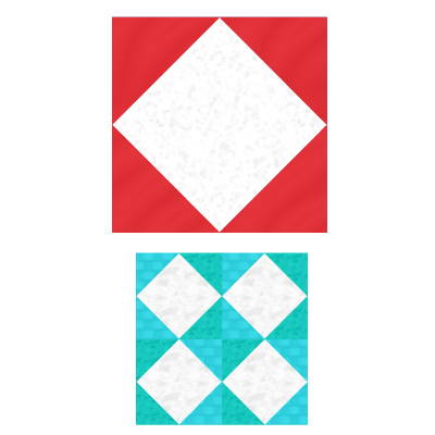 How to make square in a square any size by Guidelines4Quilting