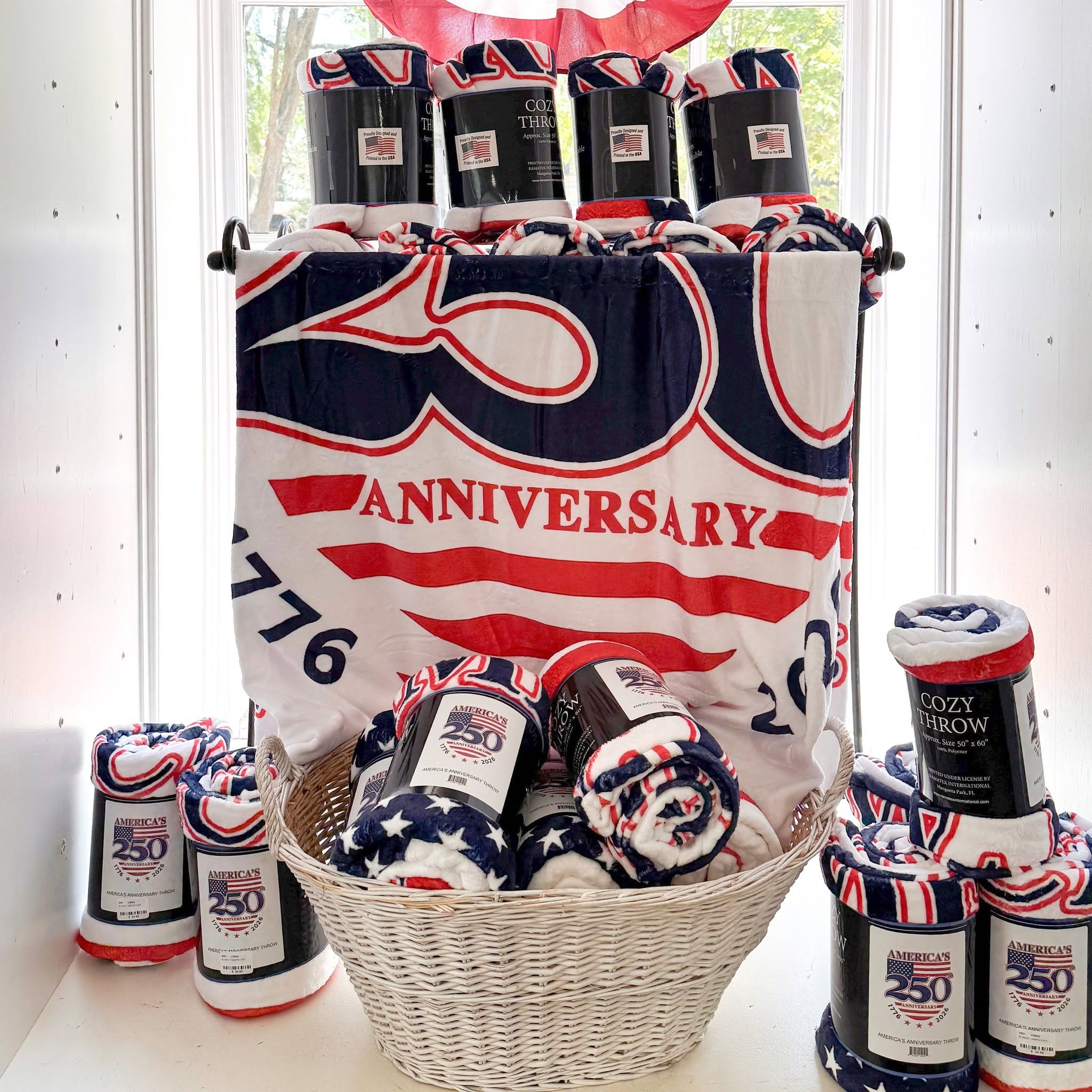 Colonial Williamsburg 250th Anniversary Pop-Up Shop - Blankets