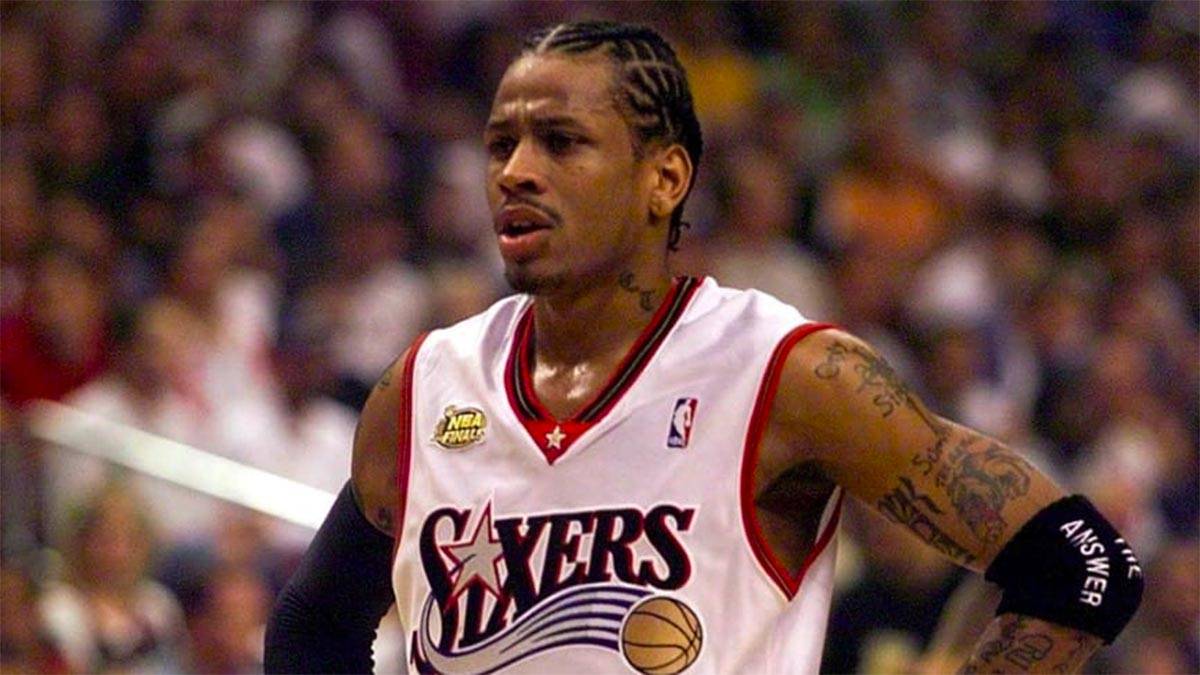 Ballislife - Our favorite photo of a NBA player during the baggy era: Allen  Iverson! Reply with your favorite baggy pics The 2005 NBA Dress Code