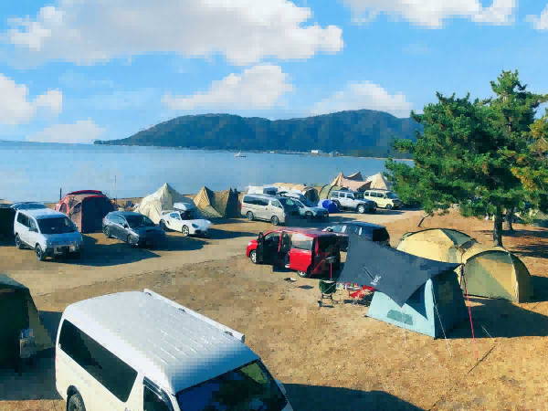 【滋賀】白浜荘オートキャンプ場