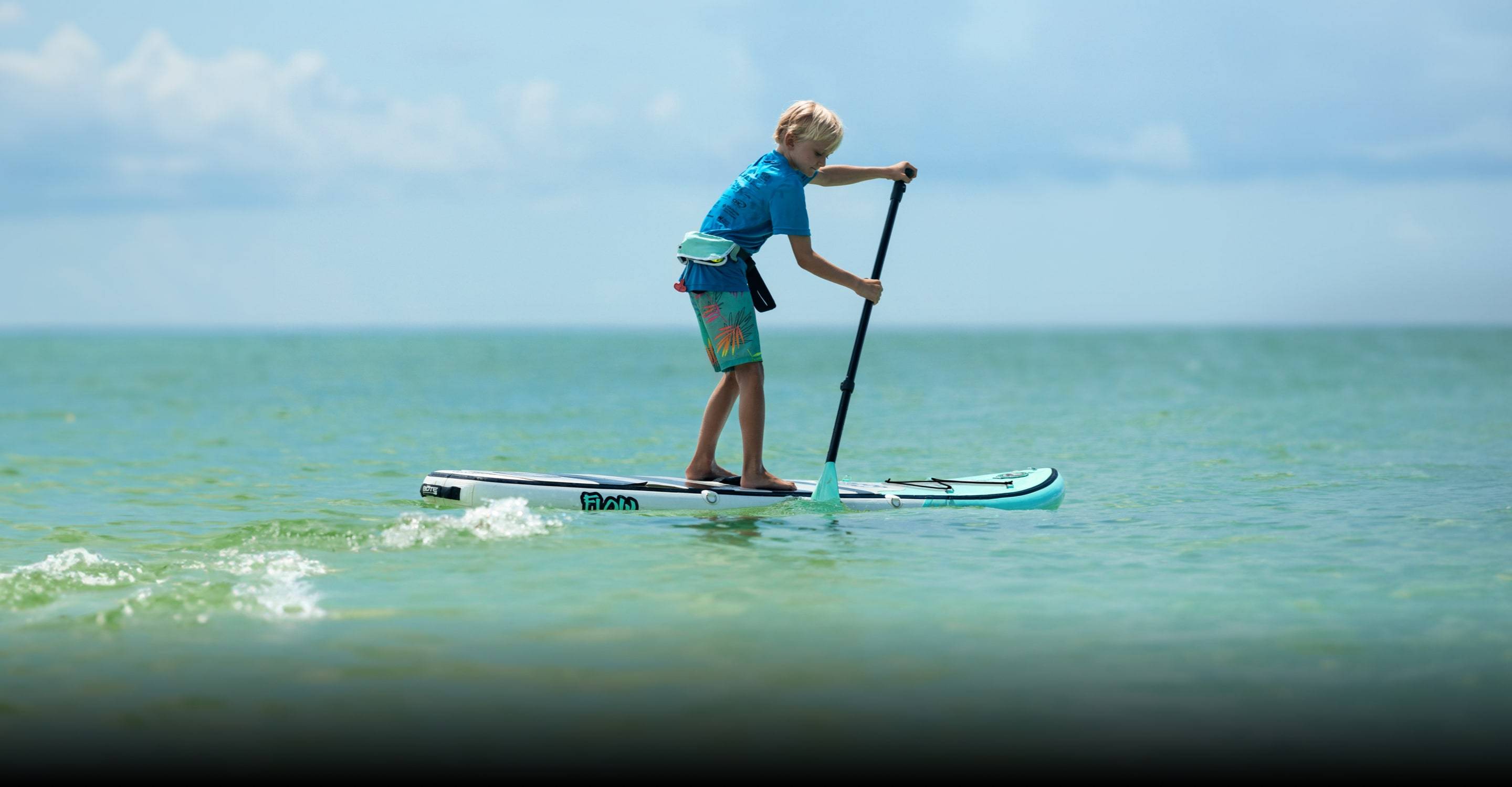 Flow Aero Native Stripes Kids Inflatable Paddle Board