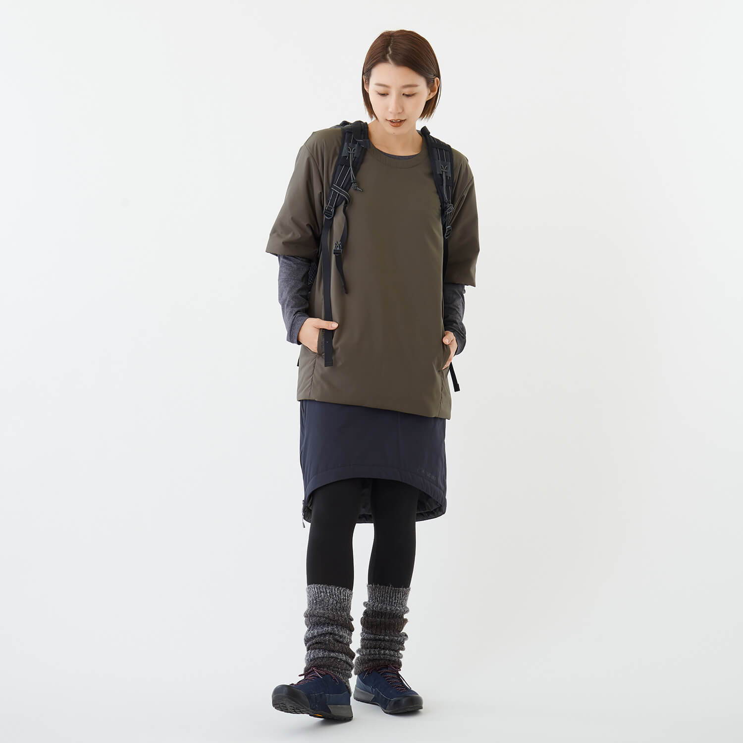 HOUDINI（フーディニ）/オールウェザーT/カーキ/UNISEX