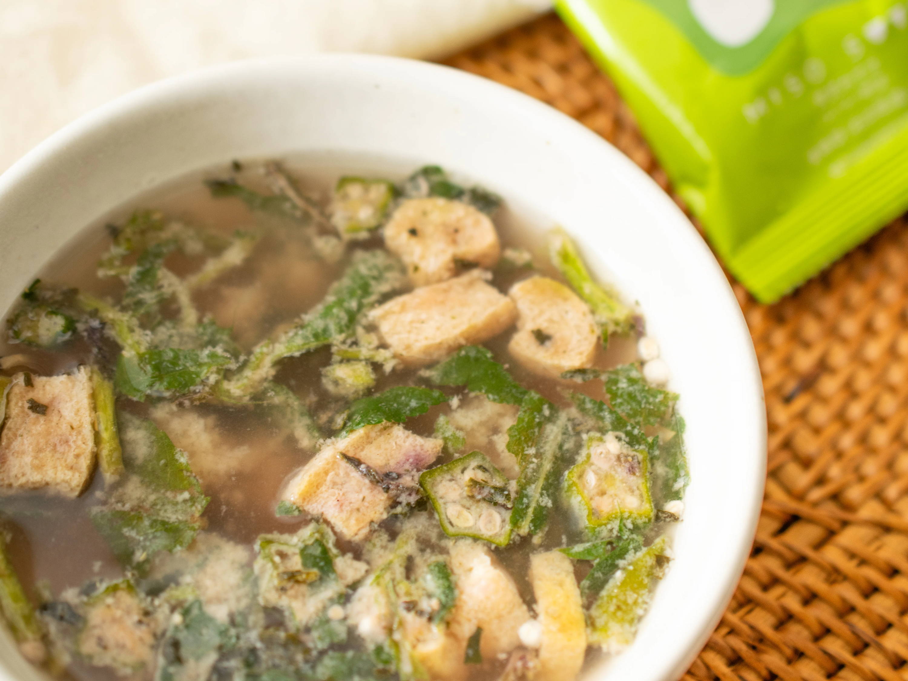 Sticky Vegetable Miso Soup