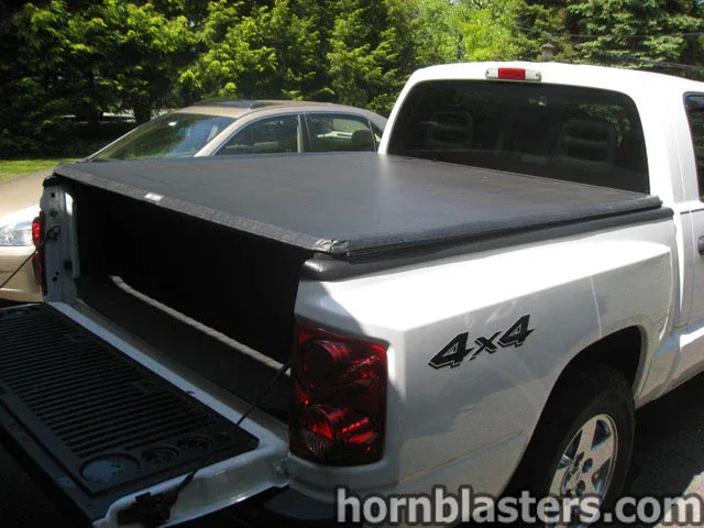 Mark's 2005 Dodge Dakota Train Horn Install with Nathan AirChime