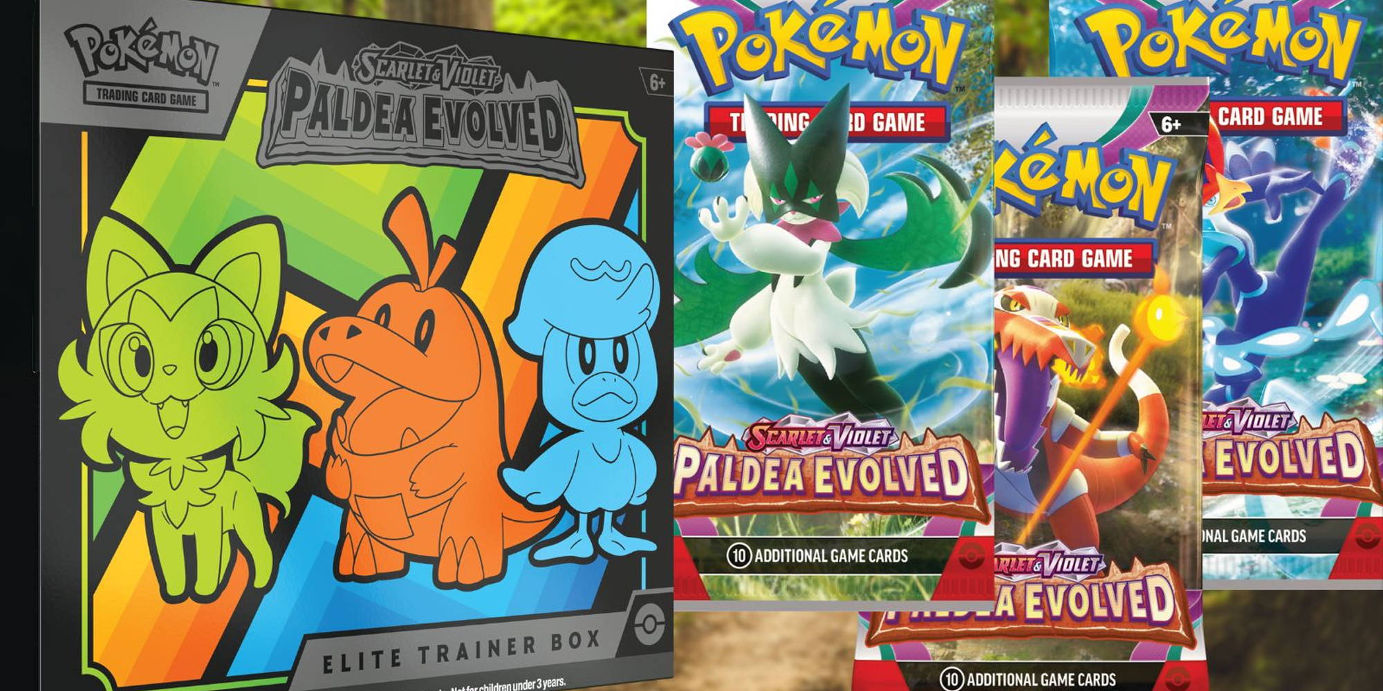 Paldea Evolved Elite Trainer Box 
