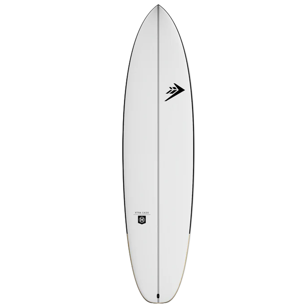 white surfboard on white background
