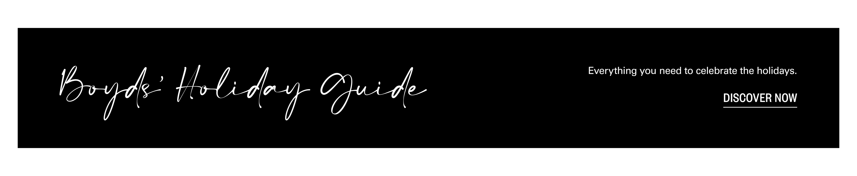 Boyds Holiday Guide 