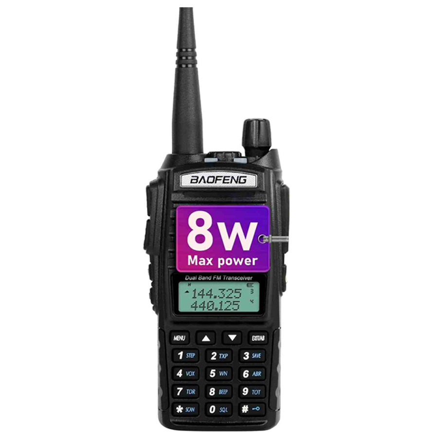 Long range walkie talkies UV-82